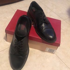 Dexter comfort lace up dress shoe w memory foam